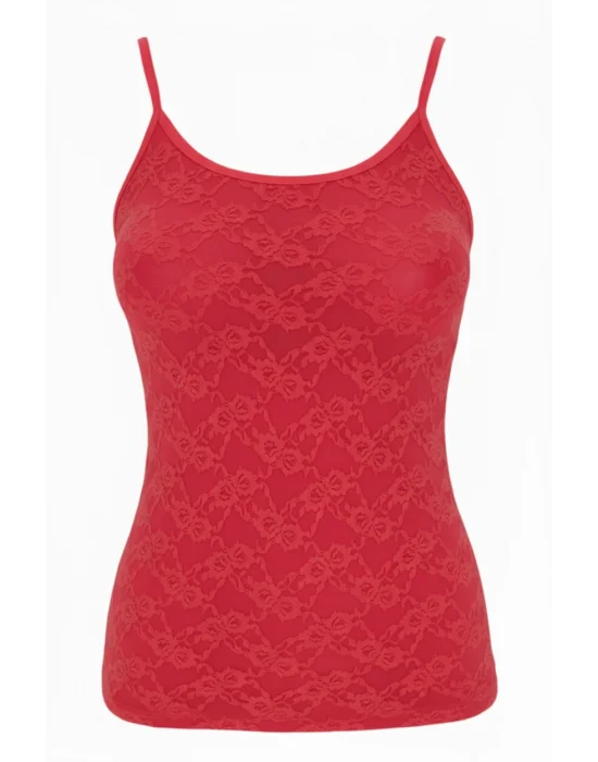 Womens Lace-Strap Tank Top 1030