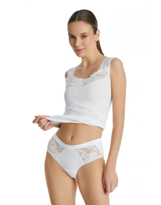 Womens Slip Private Lace Midi 1311