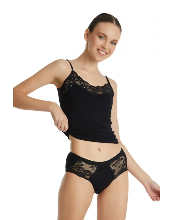 Womens Slip Private Lace Midi 1311