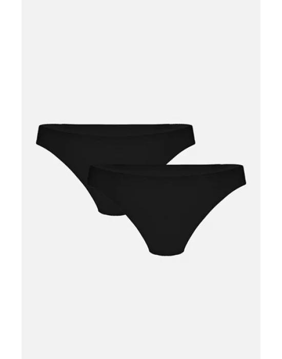 Ribbon Fiyonk Baskılı 2li Külot