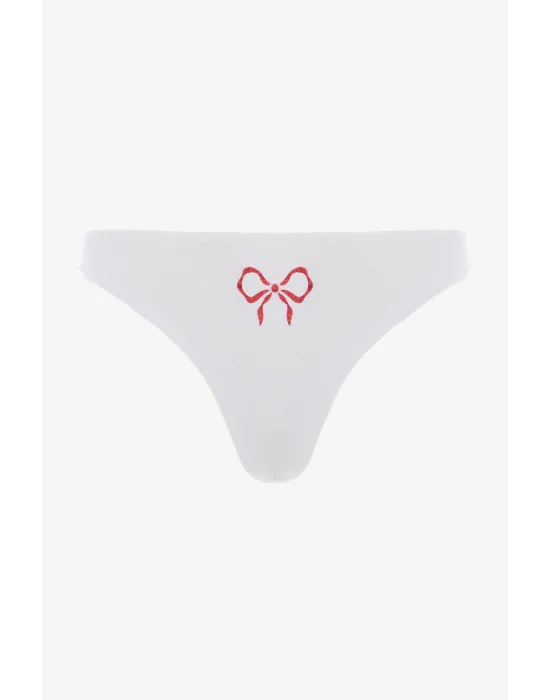 Ribbon Fiyonk Baskılı 2li Külot