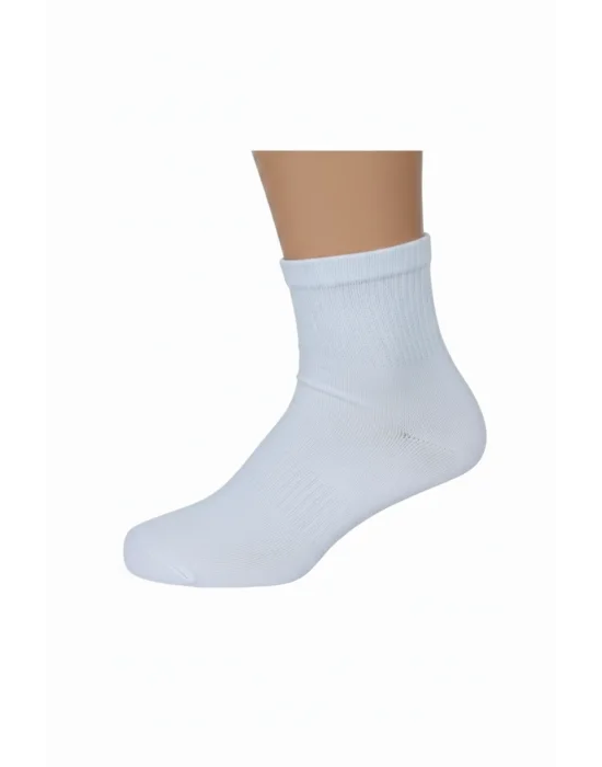 Kuzen Dikişsiz Yarım Konç Bambu Erkek Çorap 3 Adet