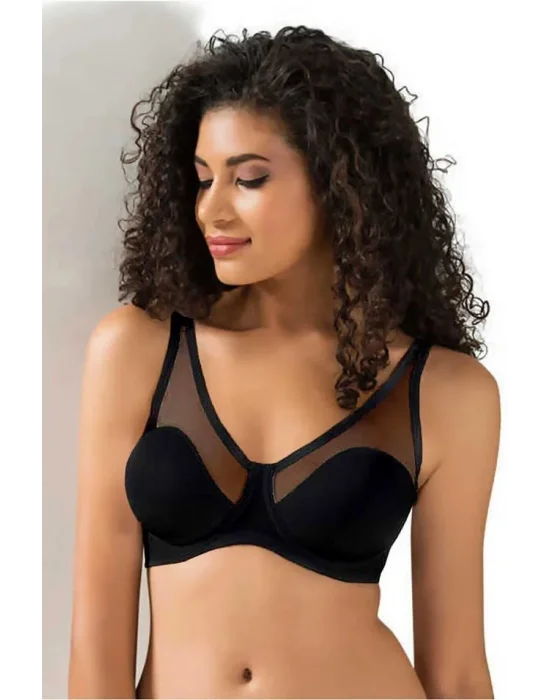 Le Jardin Tül Kaplı Soft Cup Sütyen 9200