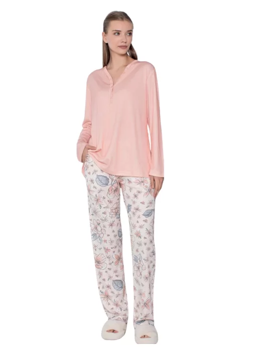 Limissi Patterned Melisa Pajama Set 24408