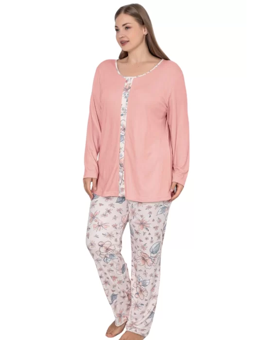 Limissi Patterned Pajama Set 24711