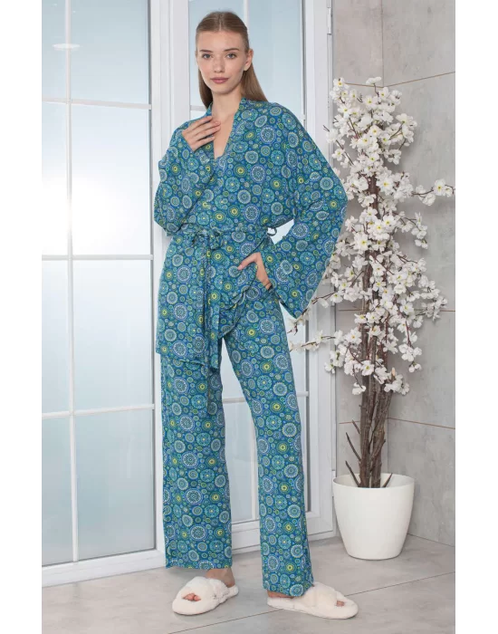 LIMISSY VISCON PRINTED PAJAMA SET