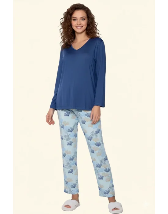 Limissi Viskon kadın pijama takımı