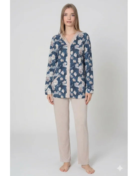 LİMİSSİ VİSKON PİJAMA TAKIMI