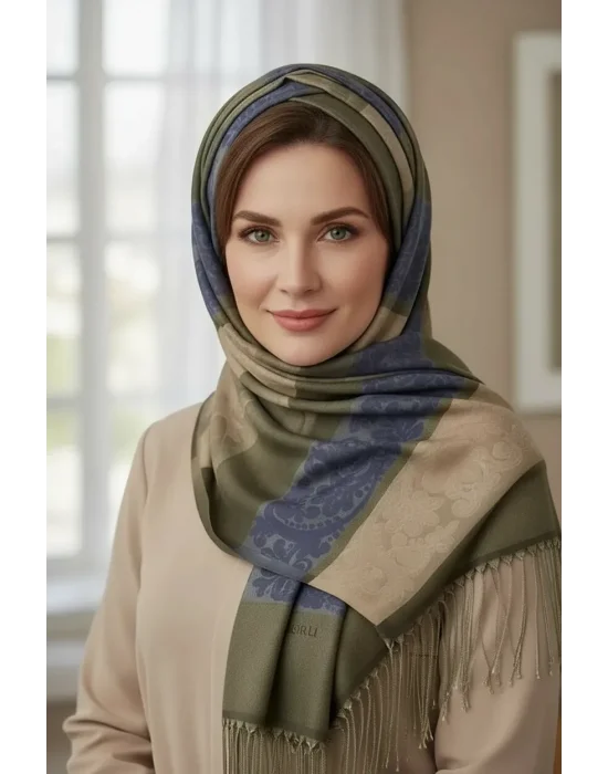 Mısırlı Goblen Şal Desen 2