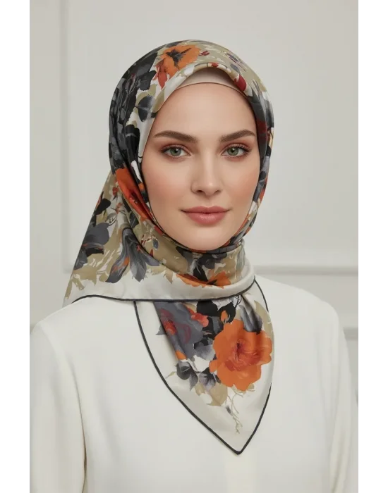 Mısırlı Polyester Eşarp Desen 11