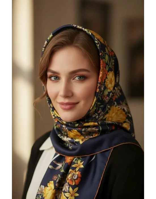 Mısırlı Polyester Eşarp Desen 13