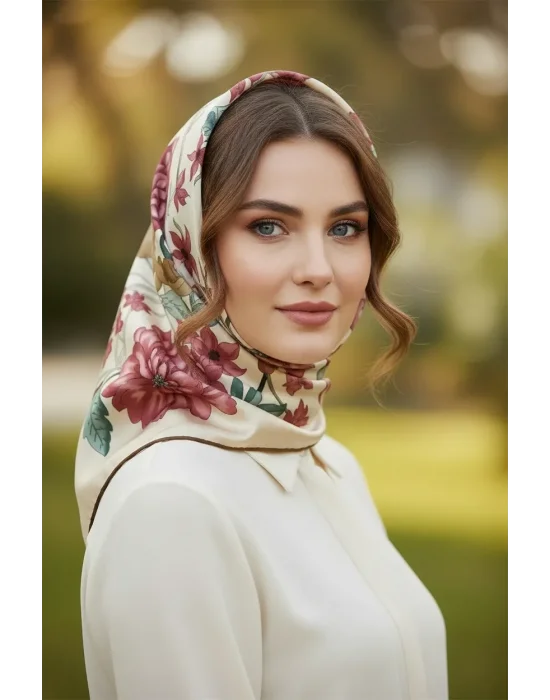 Mısırlı Polyester Eşarp Desen 2