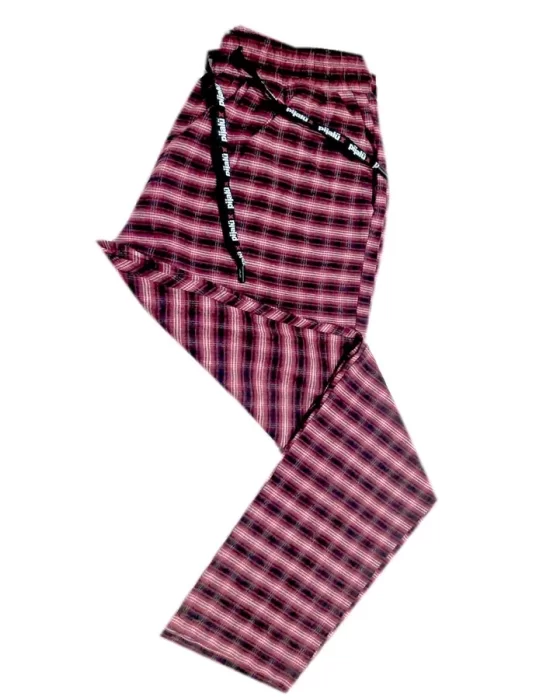 Mens Checked Poplin Pyjama Bottoms