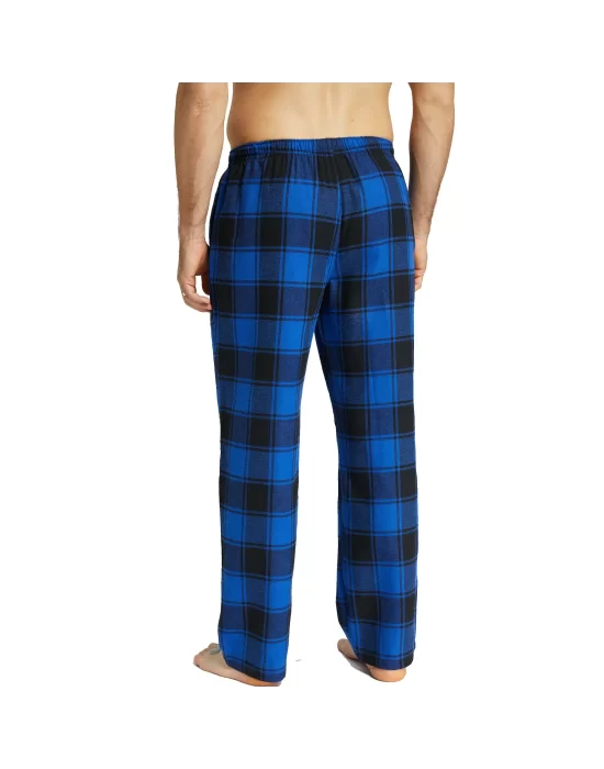 Mens Checked Poplin Pyjama Bottoms