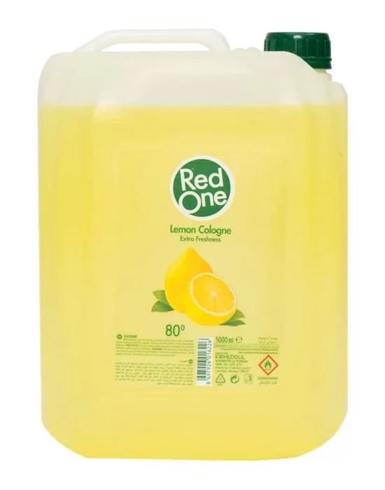 Red One Extra Fresh 80 Degree 5000 Ml Lemon Cologne