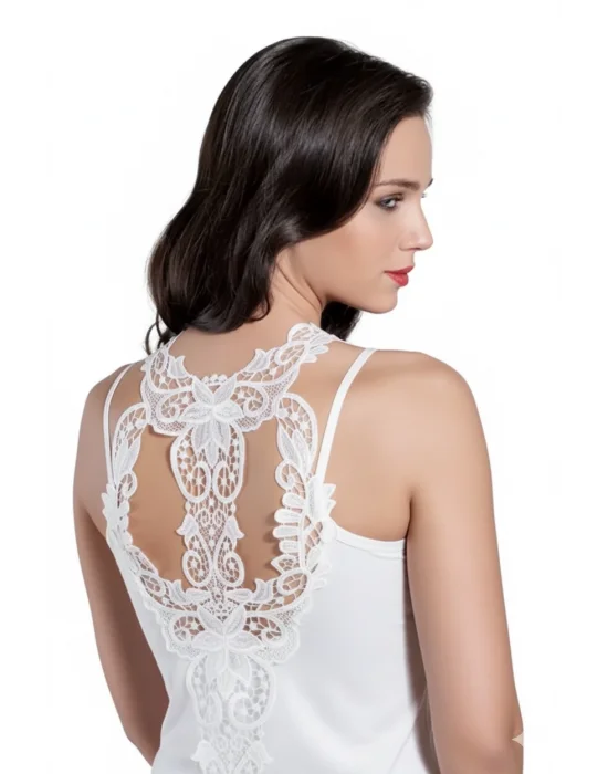 Şahinler Arkası Güpürlü Atlet B368