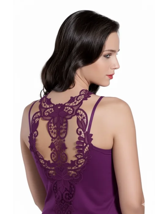 Şahinler Arkası Güpürlü Atlet B368