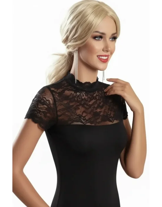 Şahinler Bayan Likralı Dantelli Atlet B625