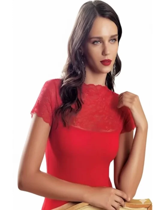 Şahinler Bayan Likralı Dantelli Atlet B625