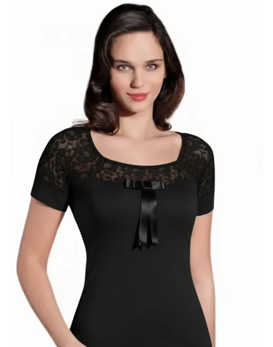 Falcons Lacy Short Sleeve Tank Top B412