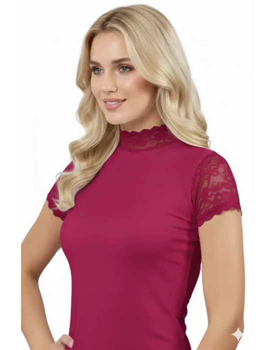 Şahinler Womens Half Sleeve Throat Atlet B408