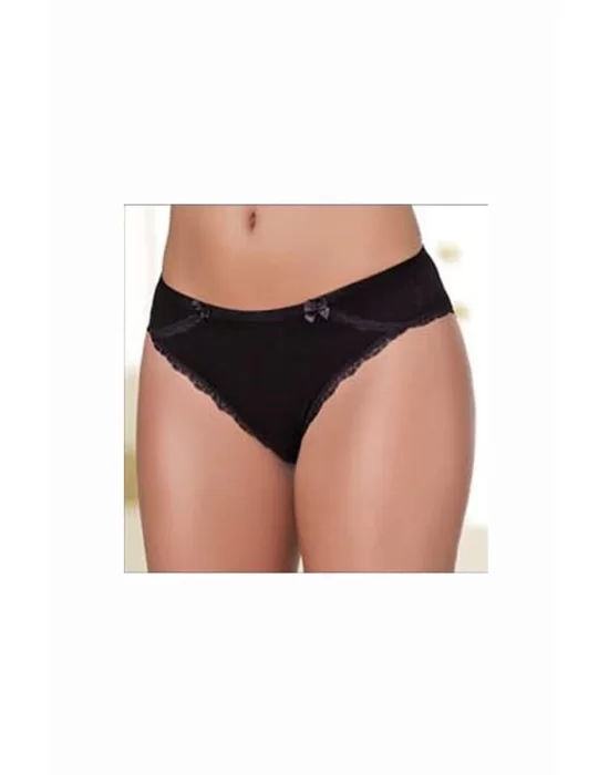 Şahinler Kadın Tırnak Dantelli Bikini Külot B139