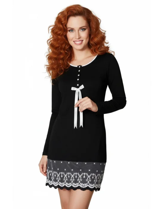 Şahinler Womens Zakkum Lace Nightgown 21809