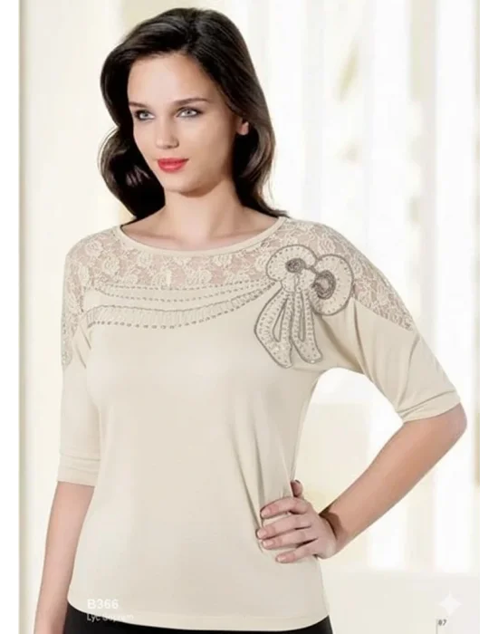 Şahinler Nakışlı Yarım Kol Atlet B366