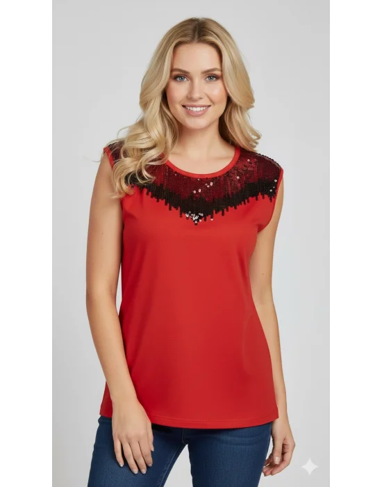 Şahinler Pullu Sıfır Kollu Atlet B201