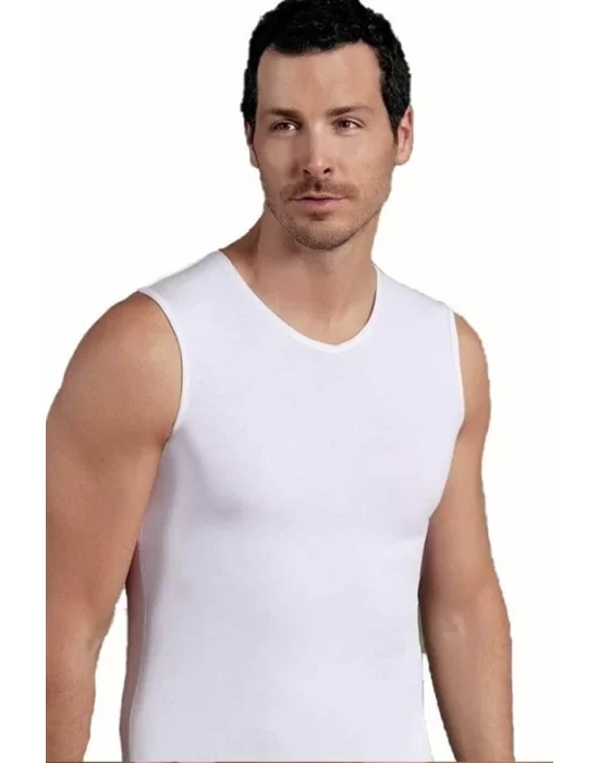 Şahinler Sleeveless V-Neck Lycra Tank Top E078