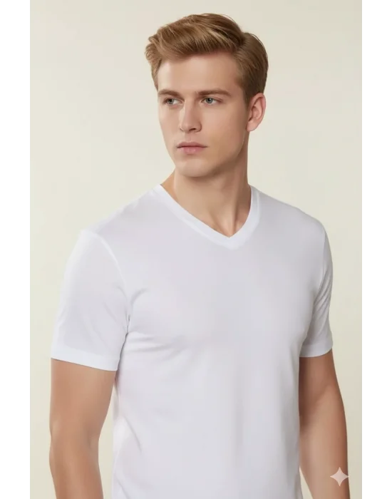 Şahinler V Yaka Erkek Penye E008