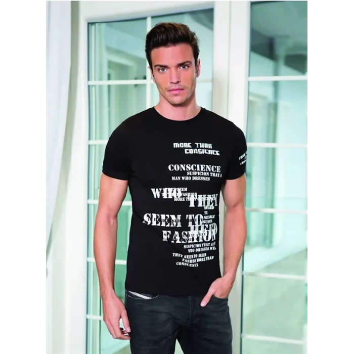 046 PRINTED MENS T-SHIRT