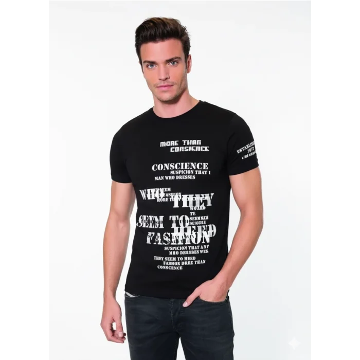 046 PRINTED MENS T-SHIRT