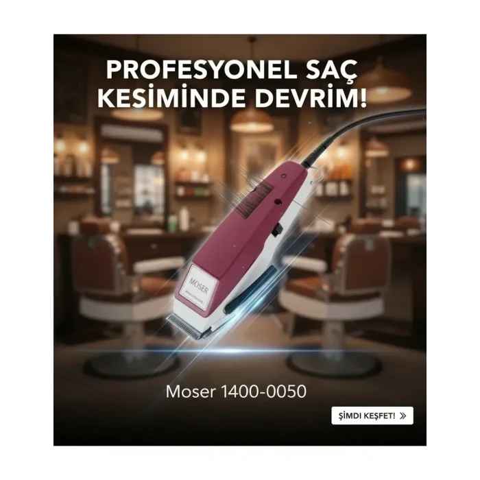 Moser 1400-0050 Profesyonel Saç Kesme Makinası