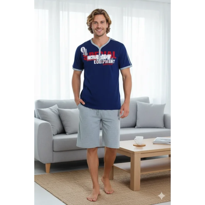 Clear Summer Printed Mens Home Wear