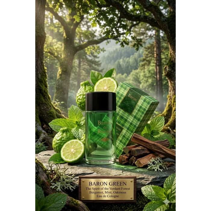 Wall Street Green EDC Baron 100 Ml Mens Perfume