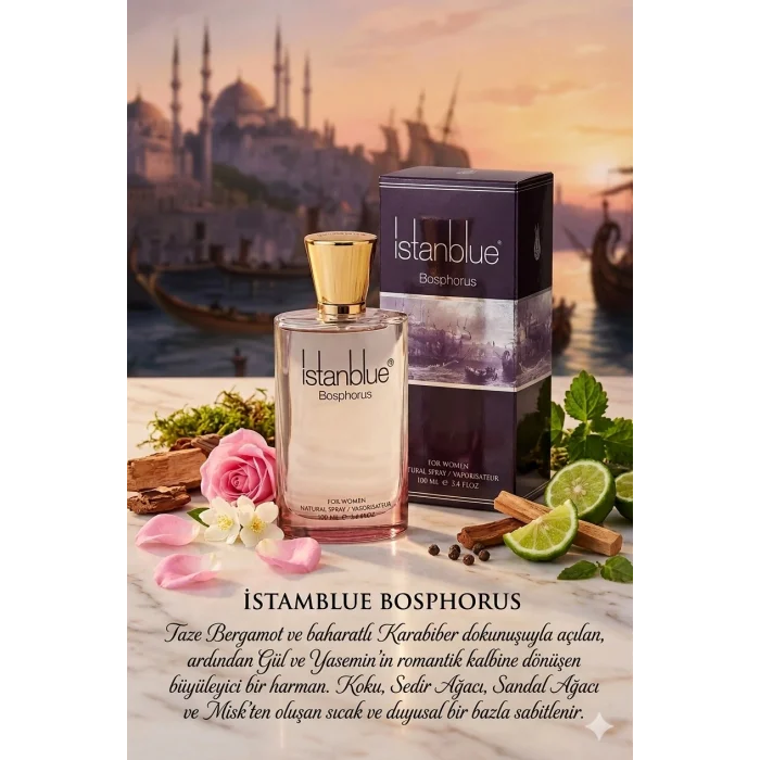 İstanblue EDT Bosphorus Koku 100 Ml Bayan Parfüm