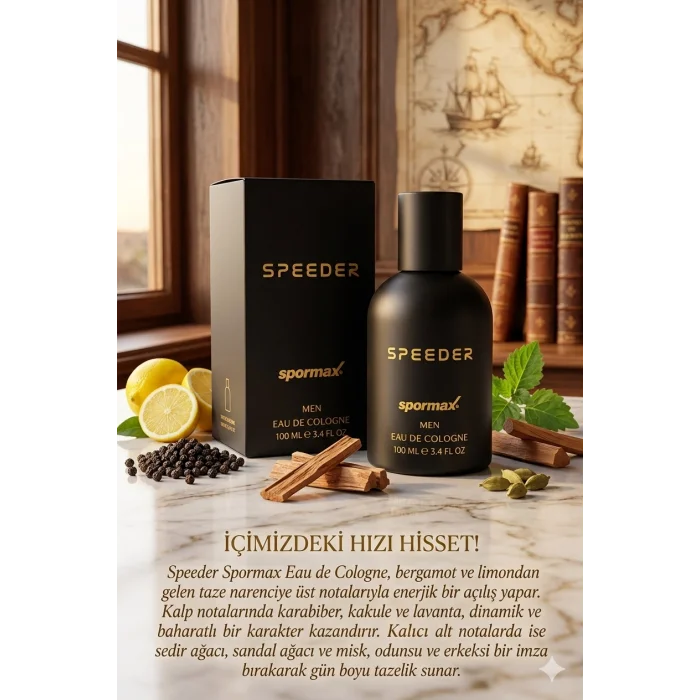 Spormax Speeder Edc Erkek Parfüm 100 Ml