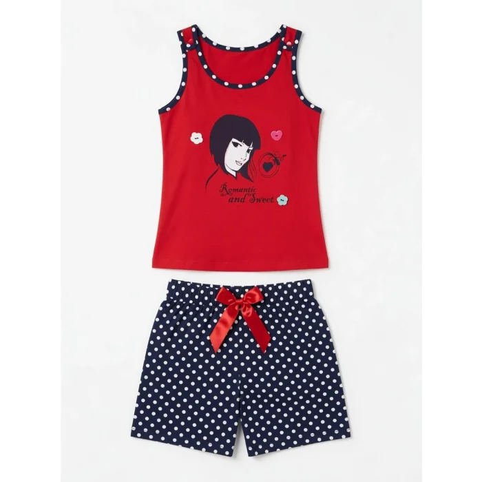 7117 Berrak Kız Garson Pijama