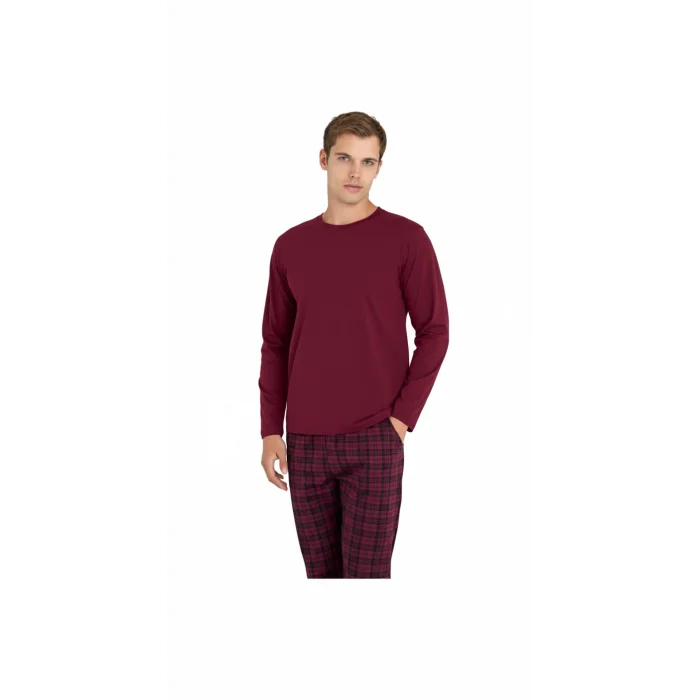 9273-kly 0 yaka pijama takımı