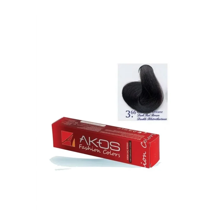 Dore Light Red Chestnut Color Hair Dye for Akos Women 60 gr 3.66