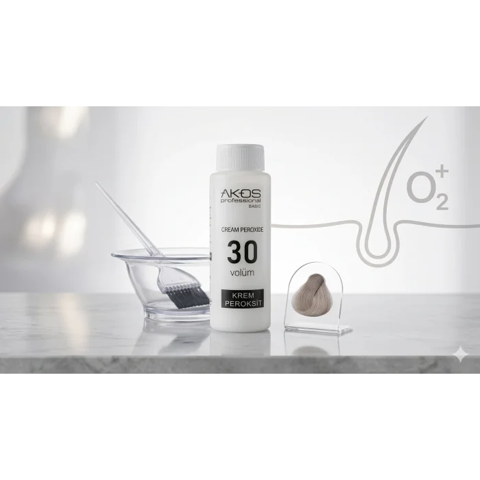 Akos Krem Peroksit 30 Volüm %9 60ML-10 Adet
