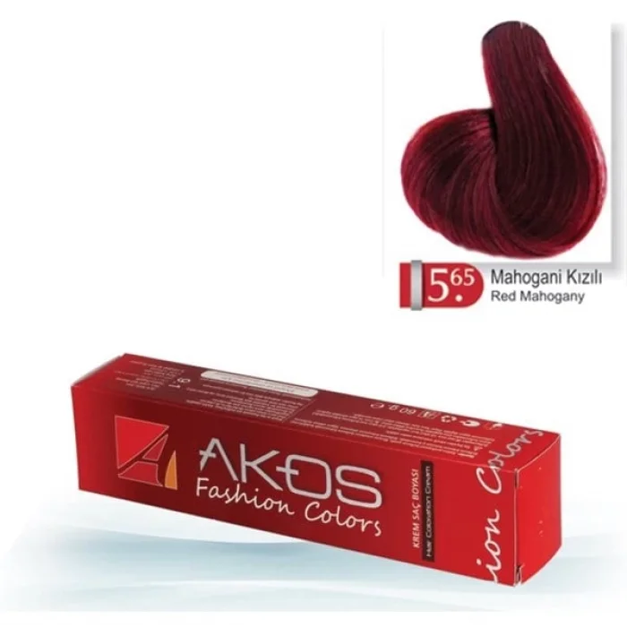 Akos Saç Boyası Mahogani Kızılı 5.65
