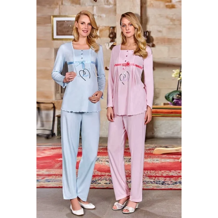 Berrak Womens Maternity Pajama Set 392