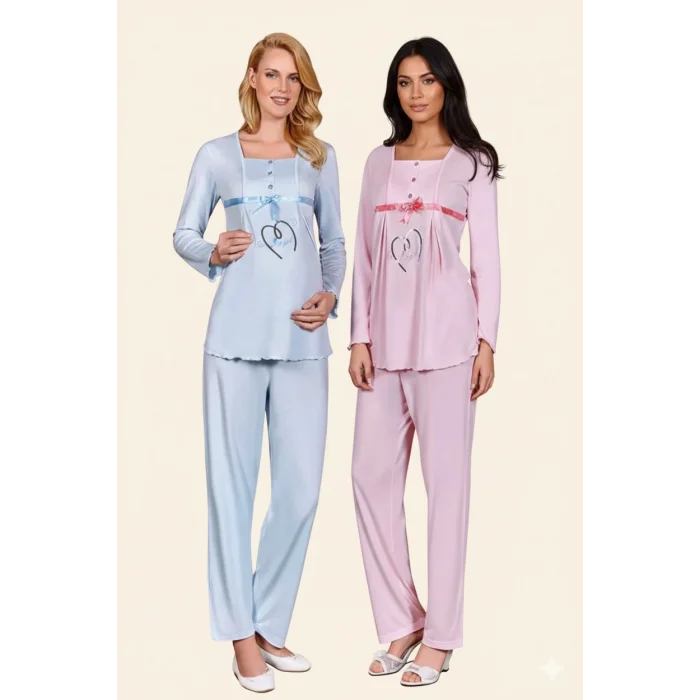 Berrak Womens Maternity Pajama Set 392