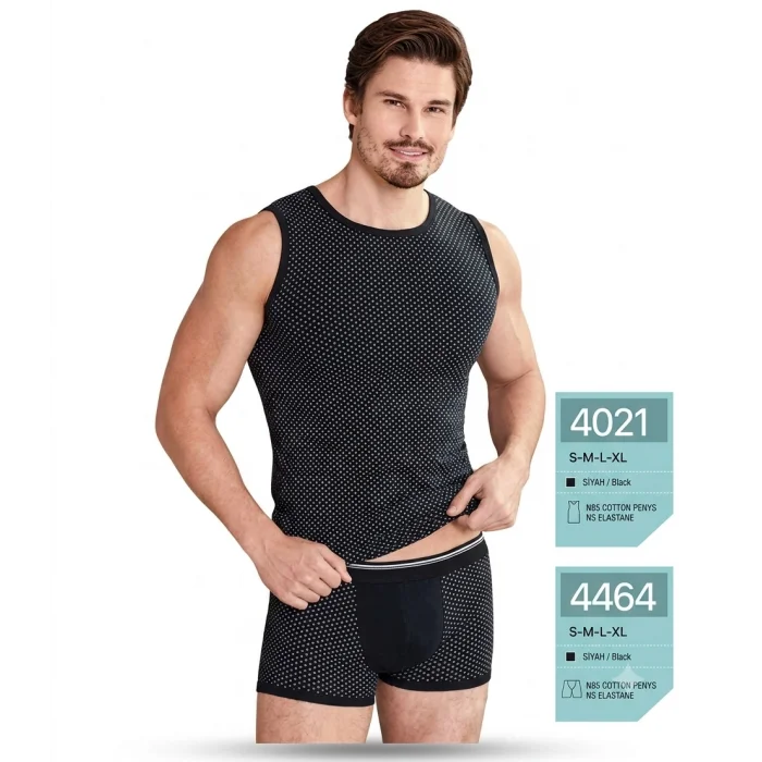 Berrak Erkek T Shirt 4021 Siyah S