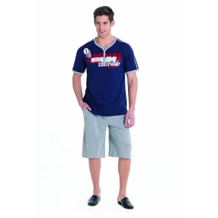Clear Summer Printed Mens Home Wear