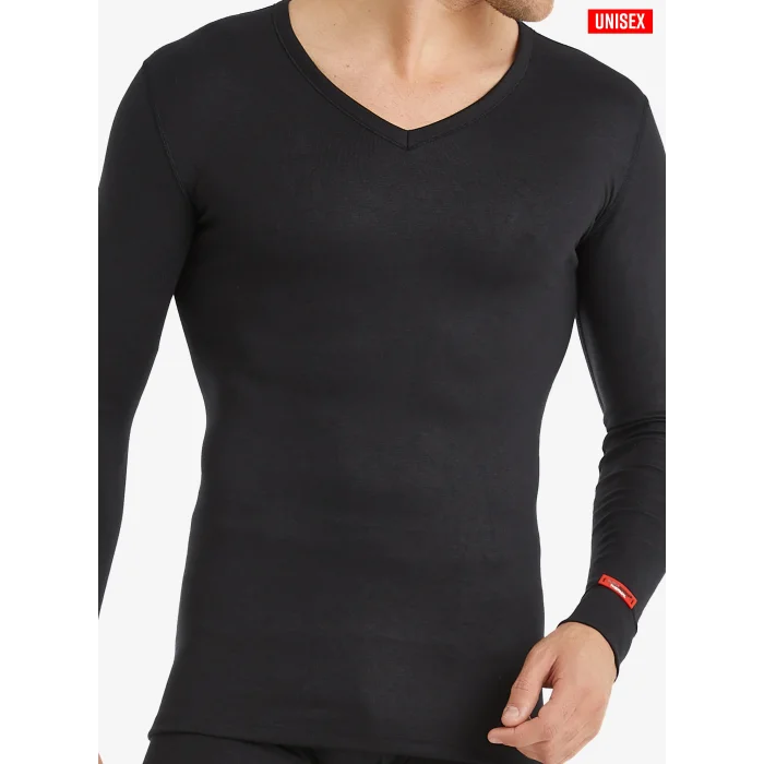 Blackspade Termal V-Neck T-Shirt Long 1257