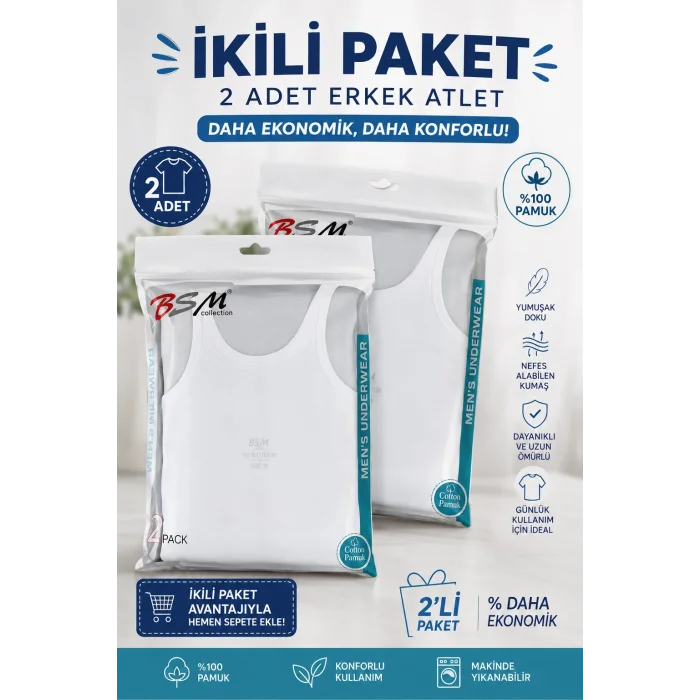 Bsm Erkek 2 Li Atlet 11033