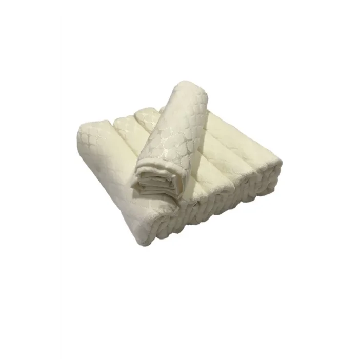 Bulteks Jakarlı Kadife Desen 1 Havlu 30X50